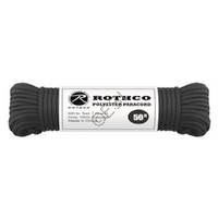 Rothco Paracord - 550lb Polyester - 7 Strand Core - Black