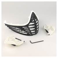 Clearance Item - Virtue Face Mask Only for Vio Goggles - Black with White Details
