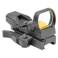 NcSTAR Rogue 4 Reticle Dot Sight with Quick Release Mount - Black with Red Reticle