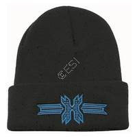 HK Army Icon Beanie - Black with Teal