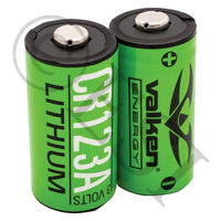 Valken Energy CR123A Lithium Battery 2 Pack - 3V
