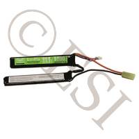 Valken Energy LiPo 20C Split Battery - 11.1V - 1200mAh