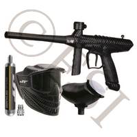 Gryphon Paintball Marker Value Pack with 90g Tank, Raptor Mask, and Hopper