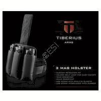 Tiberius Arms Magazine Triple Holster [T8] - Black
