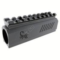 Aluminum Front Block with Picatinny Rail - [Tippmann TPX and TiPX Pistols]