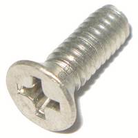 Screw - Phillips - Flat - Stainless Steel - 1/2 Inch