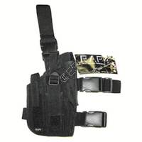Real Action Paintball Tactical Leg Holster - Black - Large