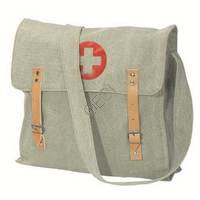 Rothco Medic Bag with Cross - Sage with Red Cross