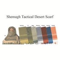 Rothco Shemagh Tactical Desert Scarf - Red and Black
