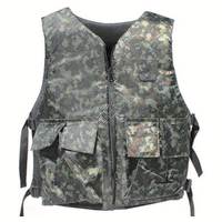 GenX Global Chest Protector Vest Reversible - Black or Digital Green Green