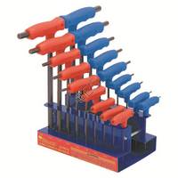 Pittsburgh 18pc T-Handle Inch Ball Point Hex Key Set