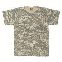 Rothco Camouflage Tshirt - ACU Digital Camouflage - Large