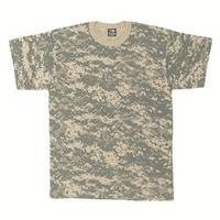 Rothco Camouflage Tshirt - ACU Digital Camouflage - X-Large
