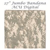 Rothco Jumbo Bandana - ACU Digital Camouflage