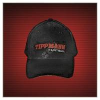 Tippmann 'Tippmann' Flex Fit Hat - Black - Large / Xlarge