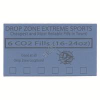 CO2 Fill Card - 6 Fills - 16-24oz