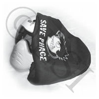 Save Phace Stuff Sak Mask Bag - Black with White