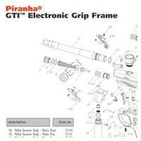 PMI Piranha GTI Electronic Grip Frame Diagram