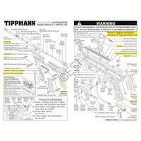 Tippmann 98 Custom Platinum Series Non-ACT Ultra Basic Gun Diagram