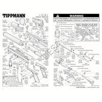 Tippmann A-5 Stealth V2 Body Gun Diagram