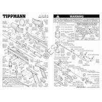 Tippmann A-5 Basic V2 Gun Diagram