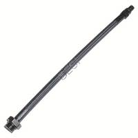 #21 Braided Hose Assembly - Right Hand Threads - 9.625 Inches - Black [Lancer] 165602-000