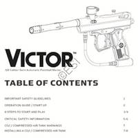 Kingman Spyder Victor 2012 Gun Manual