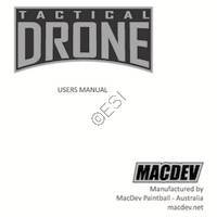 MacDev Tac Drone Gun Manual