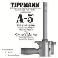 Tippmann A-5 Basic 2011 Gun Manual