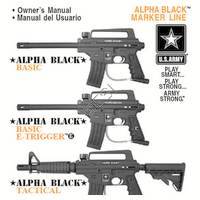 US Army Alpha Black Gun Manual