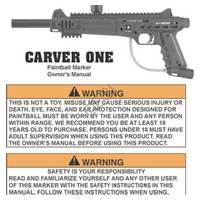US Army Carver One Gun Manual